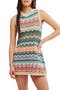 Sandy Mae Crochet Minidress