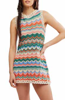 Free People Sandy Mae Crochet Minidress