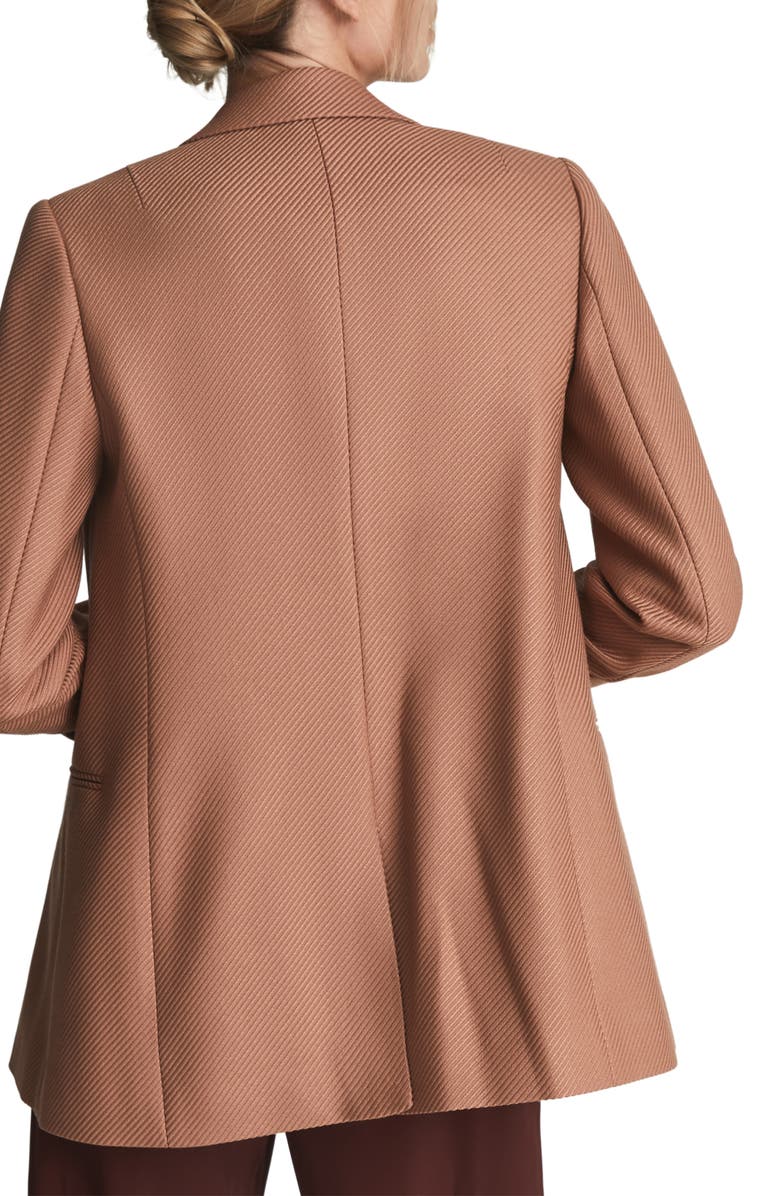 Reiss Skye Double Breasted Twill Blazer, Alternate, color, 