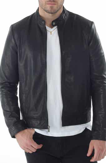 Missani Le Collezioni Nappy Leather Jacket