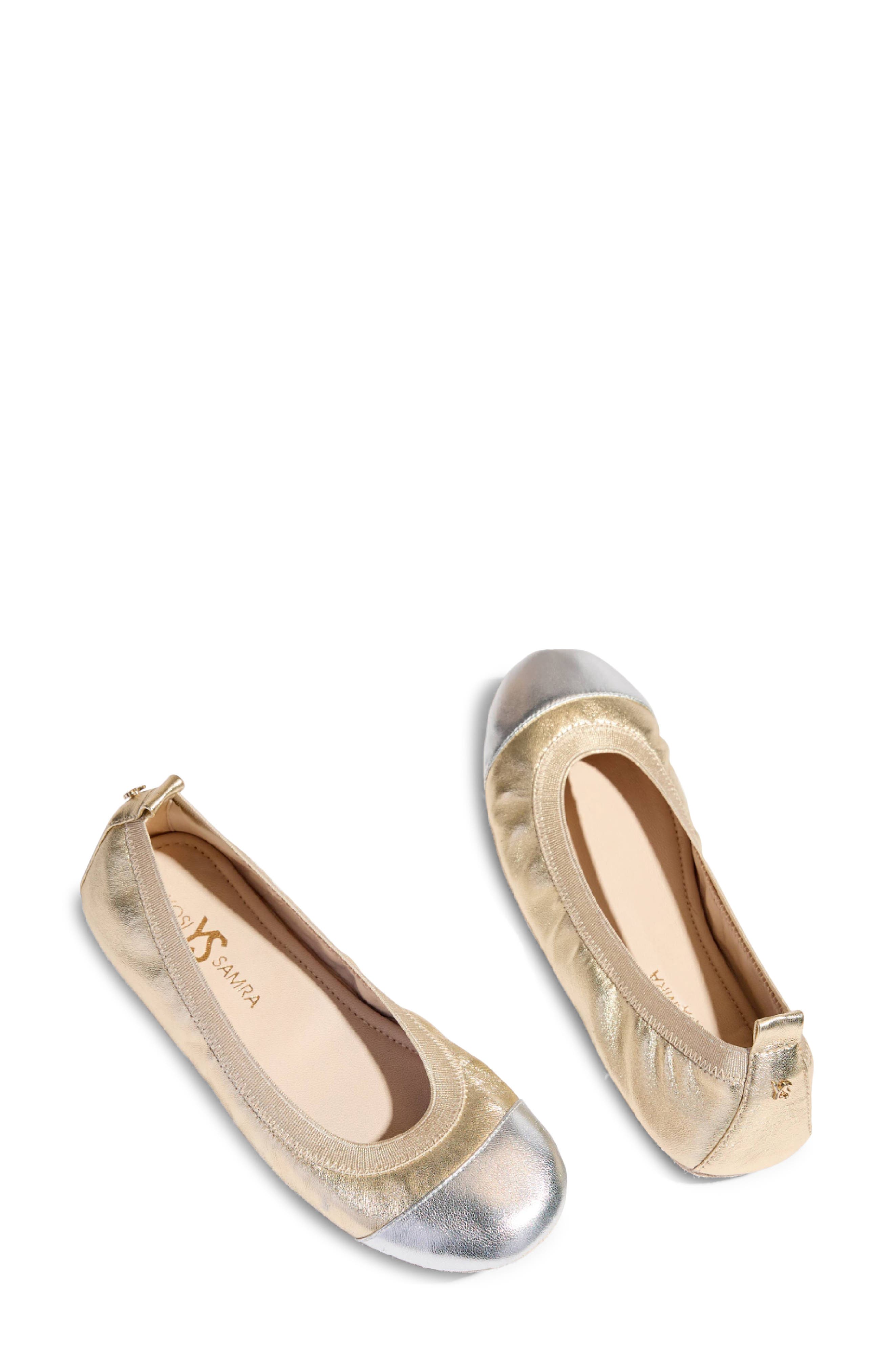 Yosi Samra Samantha Foldable Ballet Flat, Alternate, color, 