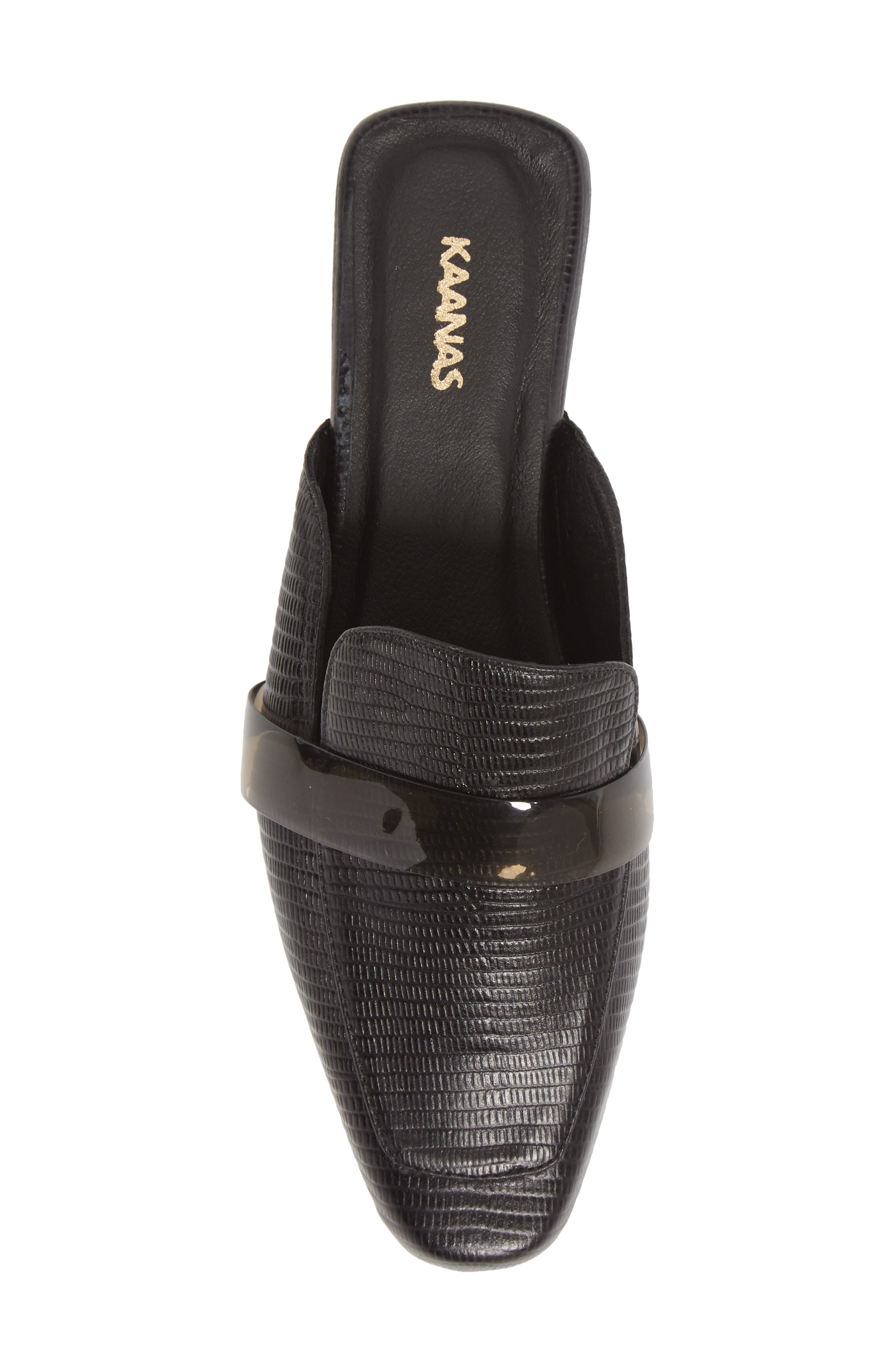 Kaanas Dublin Lizard Embossed Mule, Alternate, color, 