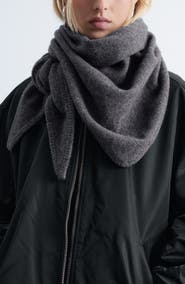 & Other Stories Triangle Wool Scarf