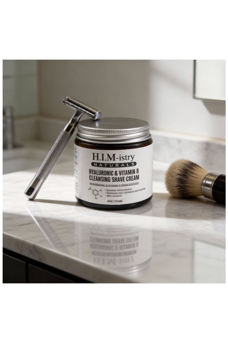 Hyaluronic Cleansing Shave Cream, Alternate, color, NO COLOR