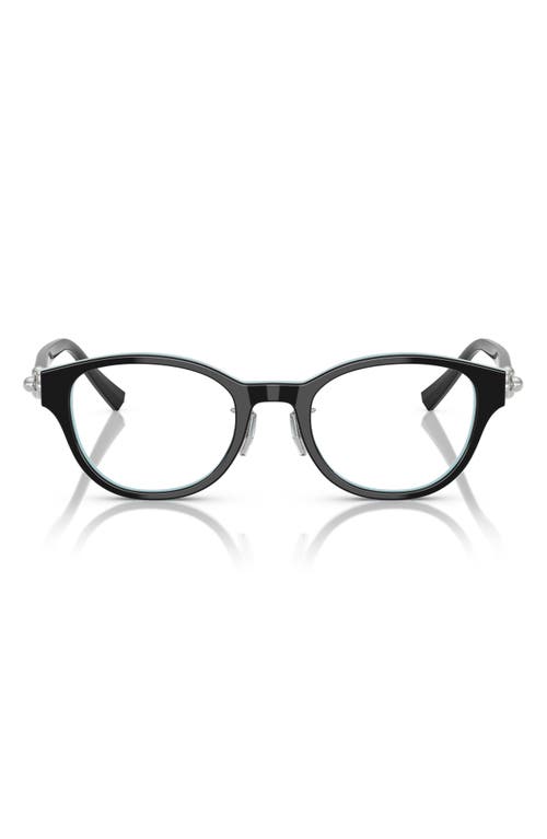 Tiffany & Co . 48mm Small Round Optical Glasses In Multi