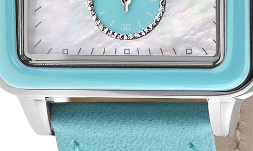 Gv2 Bari Viva Mother-of-pearl Dial Diamond Watch, 34mm In Blue