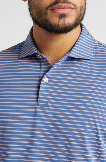 Bridge Stripe Performance Jersey Polo