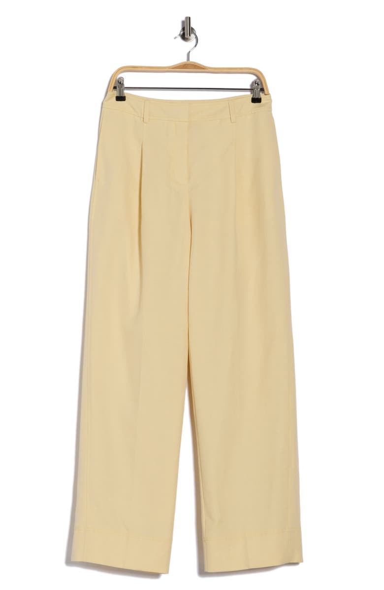 BOSS Orange Ansolina Relaxed Fit Pants, Alternate, color, Bright Yellow