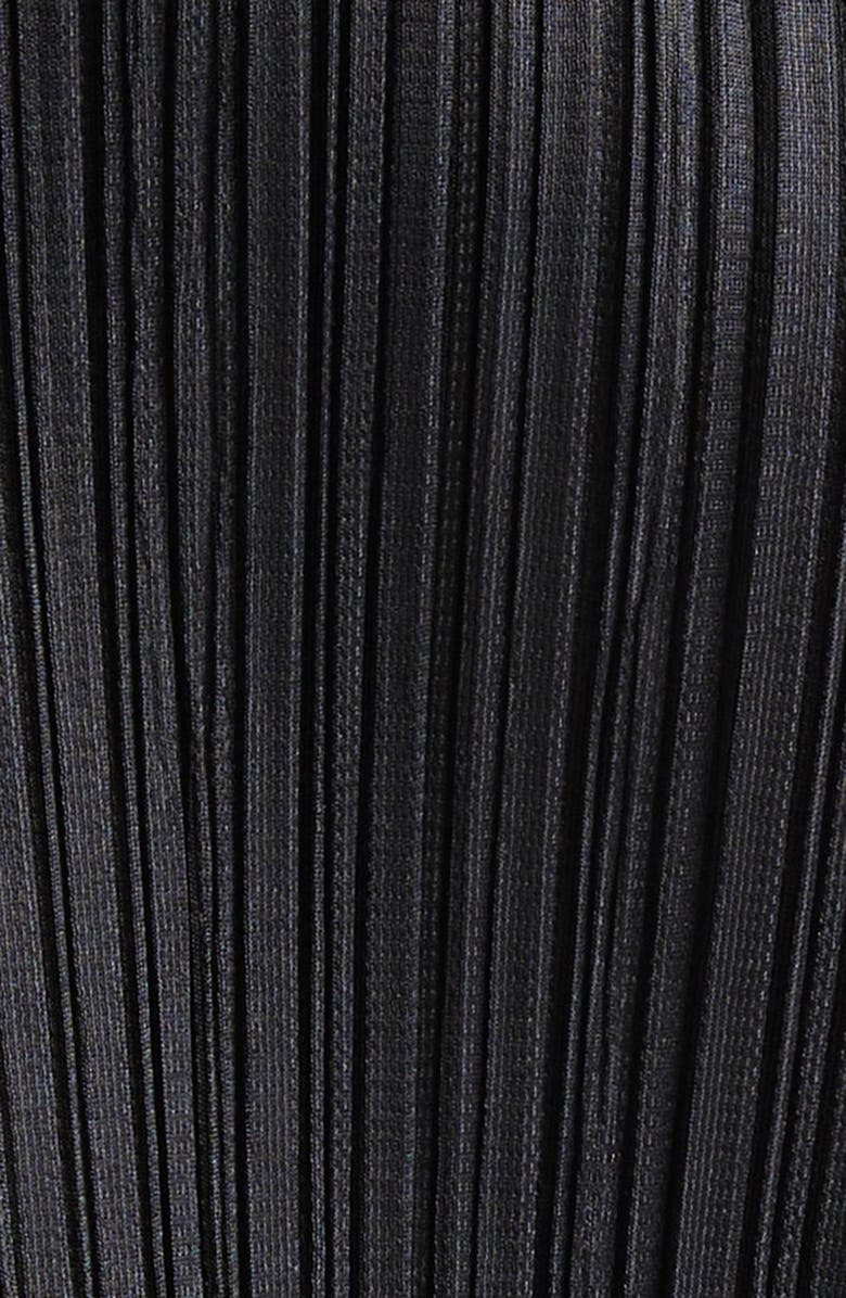 Pleats Please Issey Miyake Thicker Bottoms 1 Pleated High Waist Crop Pants, Alternate, color, Black