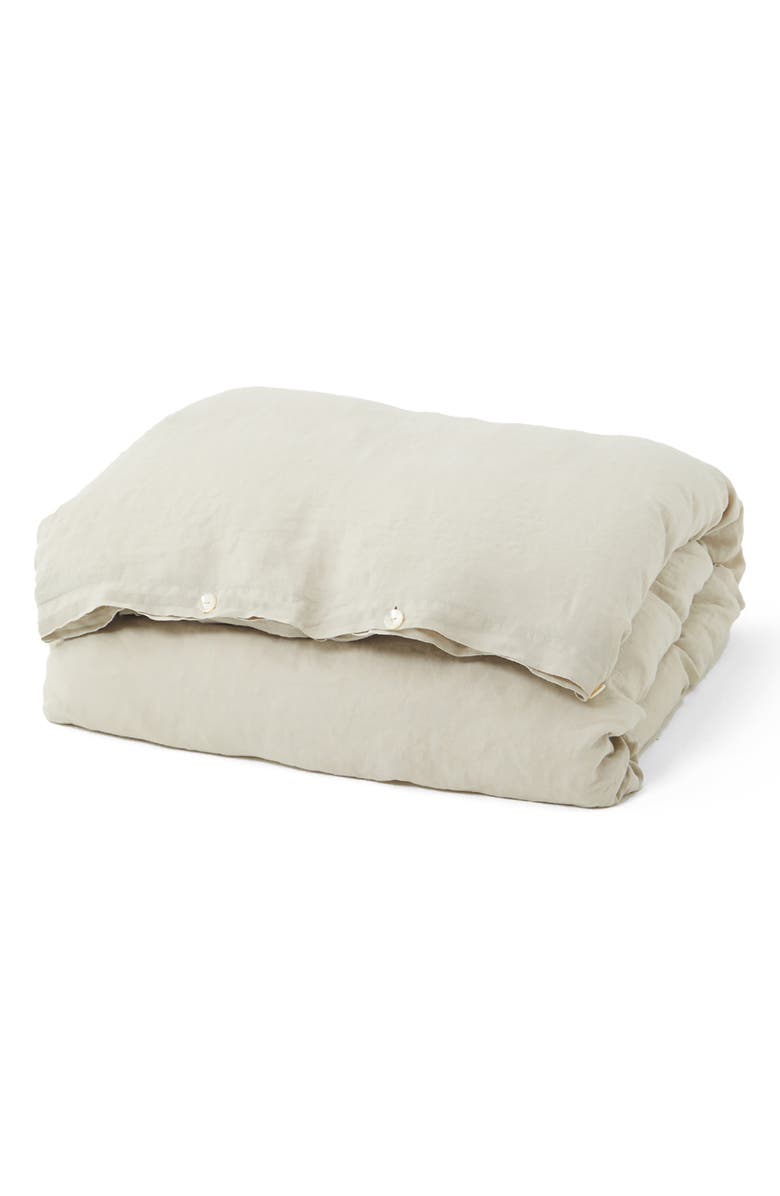 Tekla Linen Duvet Cover, Main, color,