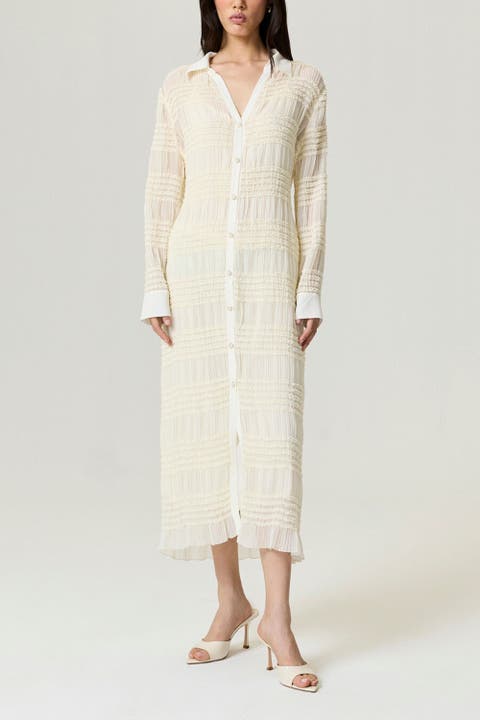 Ruffle Detailed Maxi Dress