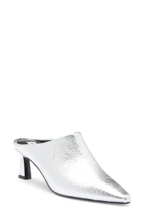 Nanette Metallic Leather Mule (Women)