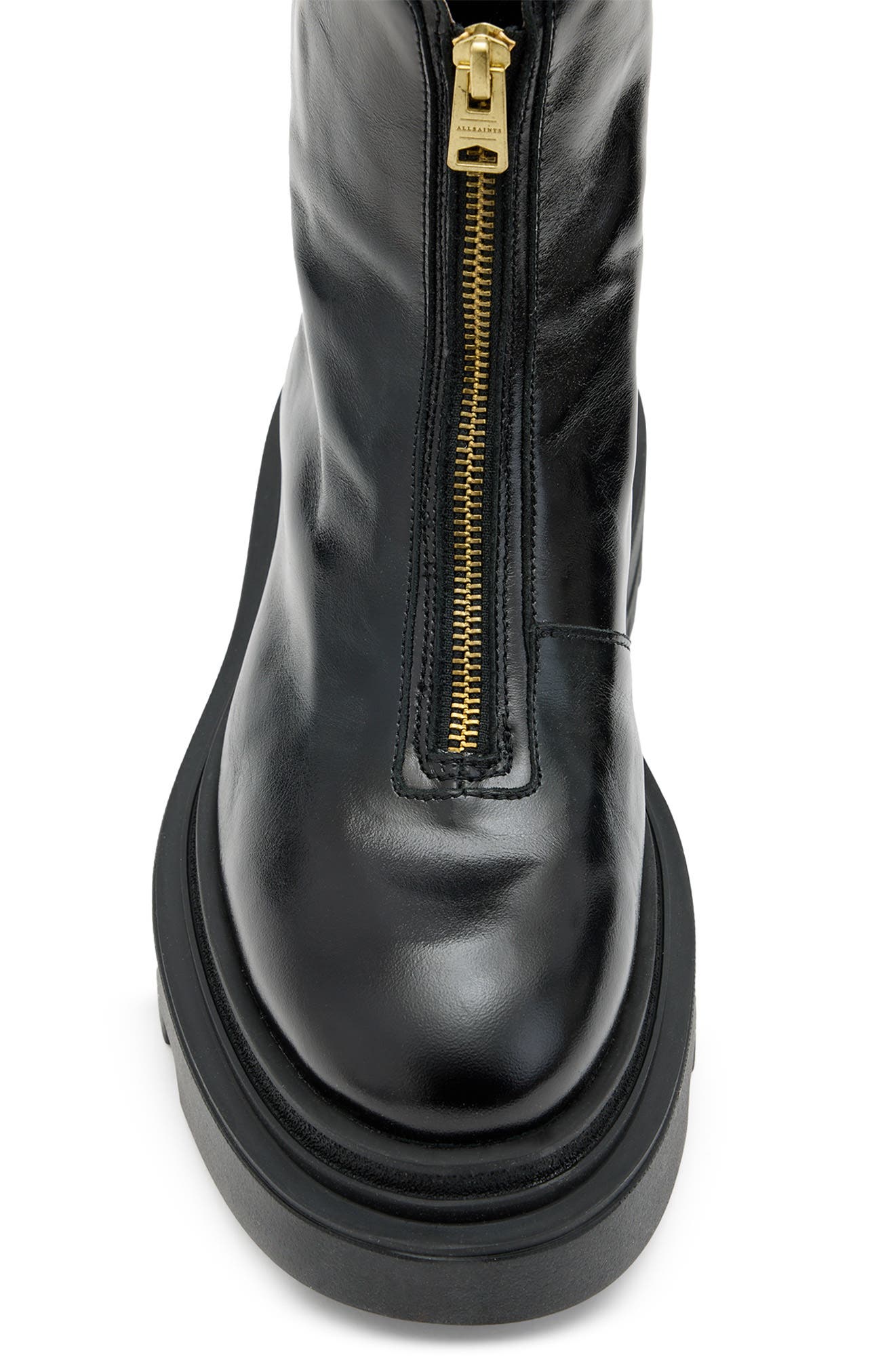 AllSaints Othello Lug Sole Platform Bootie, Alternate, color, 