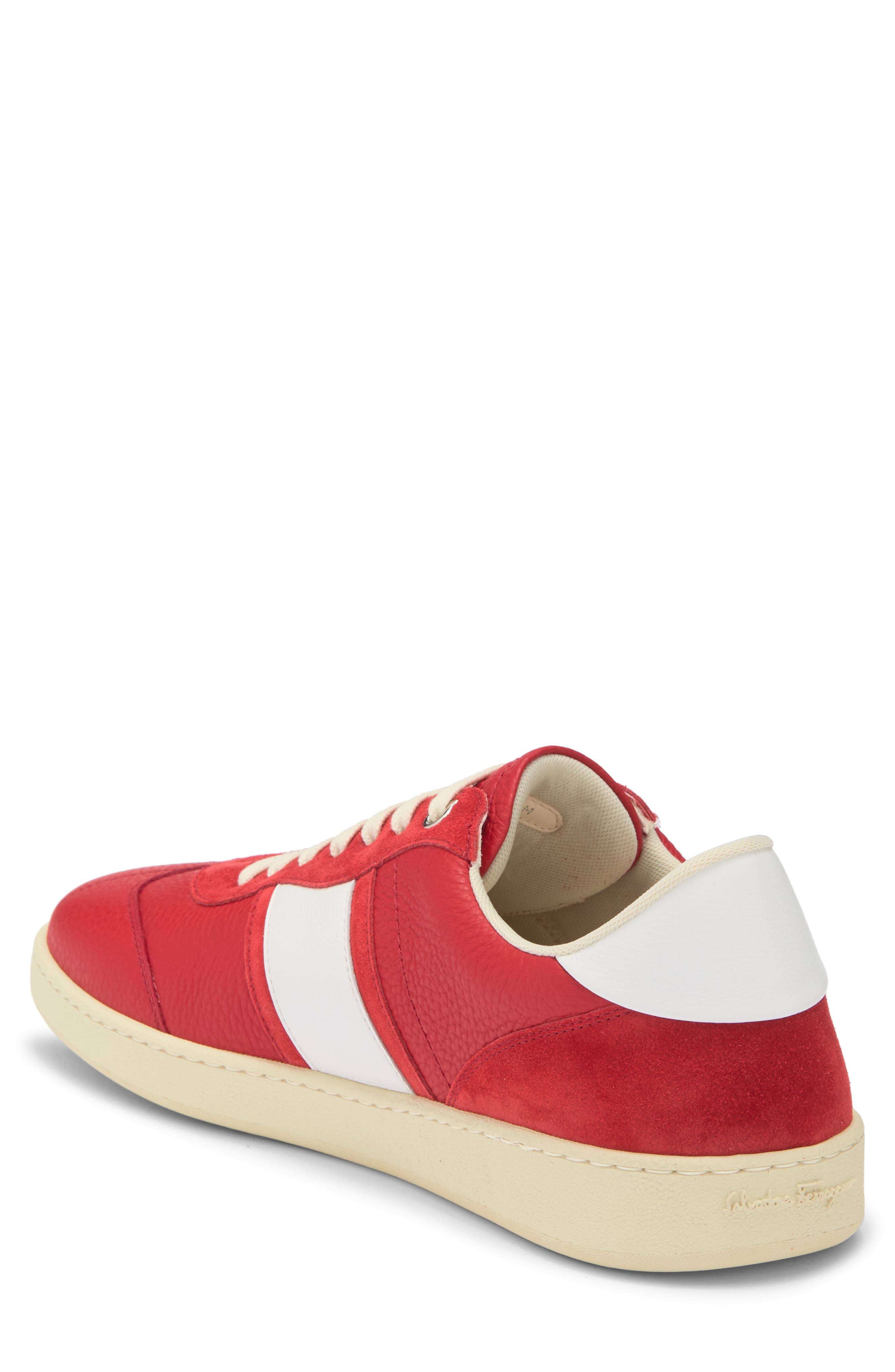 FERRAGAMO Achille Low Top Sneaker, Alternate, color, 