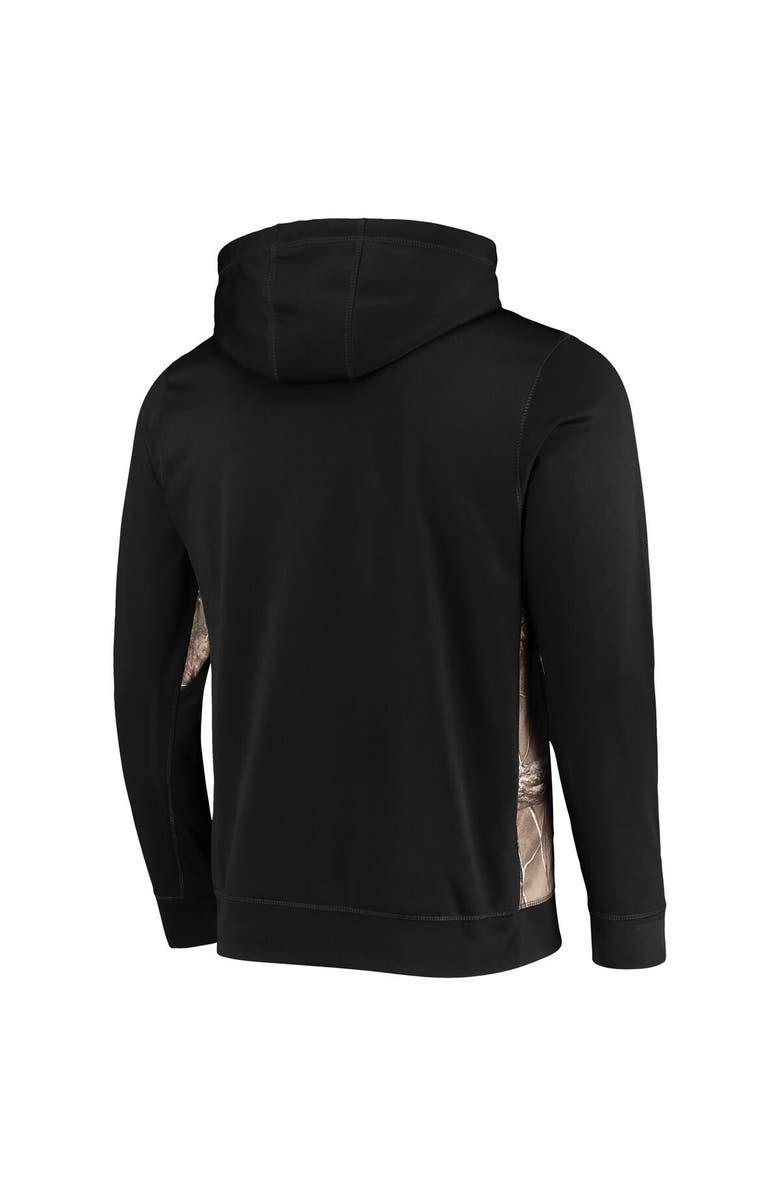 DUNBROOKE Men's Dunbrooke Black/Realtree Camo Indianapolis Colts Decoy Tech Fleece Full-Zip Hoodie, Alternate, color, Black