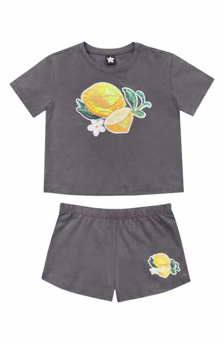 PixieLane Kids' Easy Sequin Top & Shorts Set