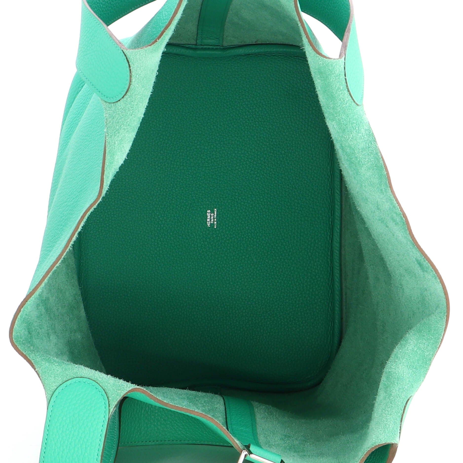 Picotin Lock Bag Clemence TGM, Alternate, color, Green