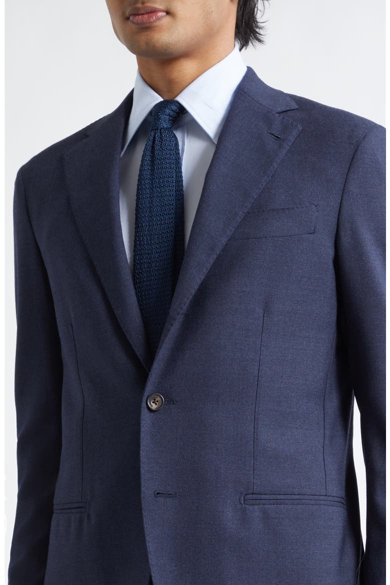 Waverly Indigo High Twist Virgin Wool Suit, Alternate, color, SLATE BLUE