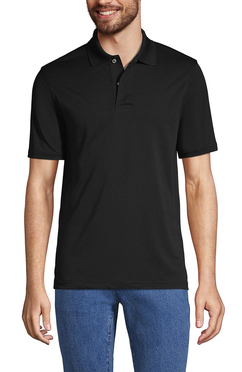 Lands' End Short Sleeve Polyester Polo, Main, color, 
