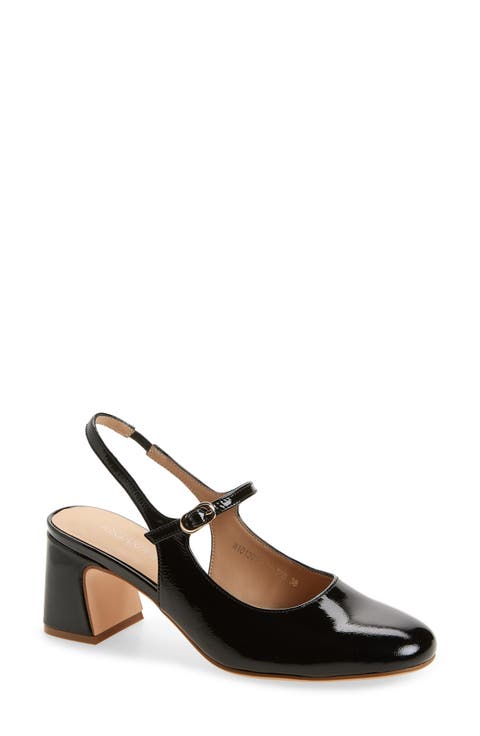 Edda Slingback Mary Jane Pump (Women)