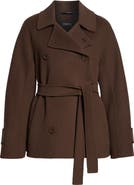 Max Mara Louise Short Wool Double Face Coat