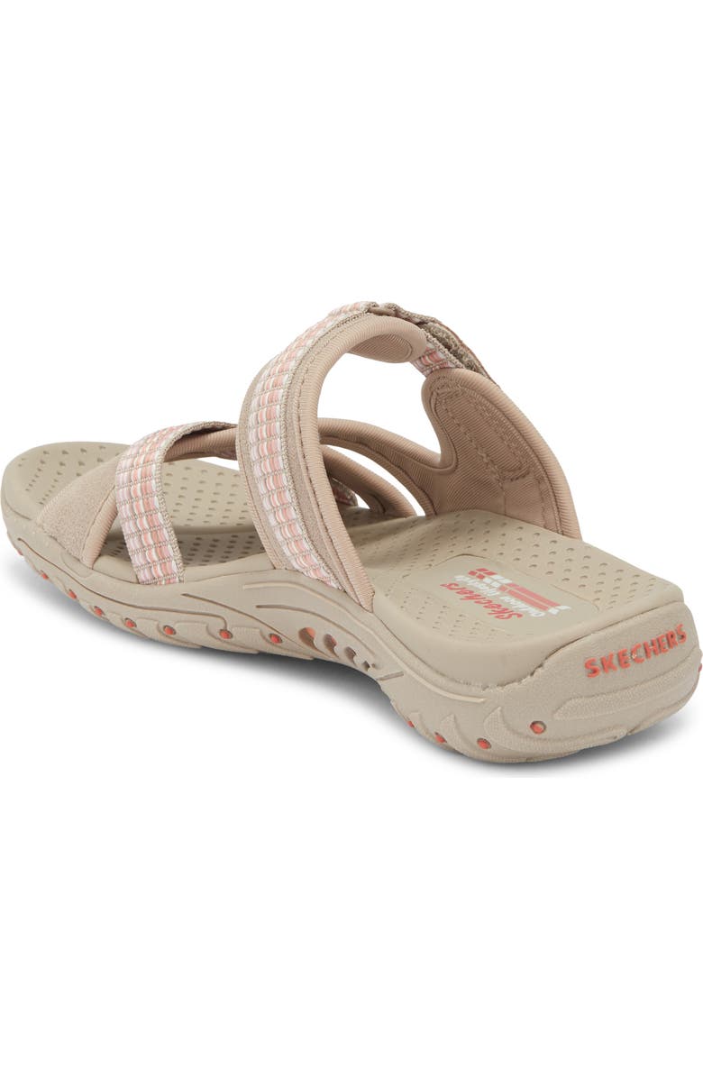SKECHERS Reggae Color Slide Sandal, Alternate, color, Taupe