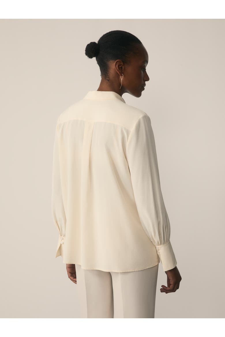 Corso Silk Shirt, Alternate, color, Neutral