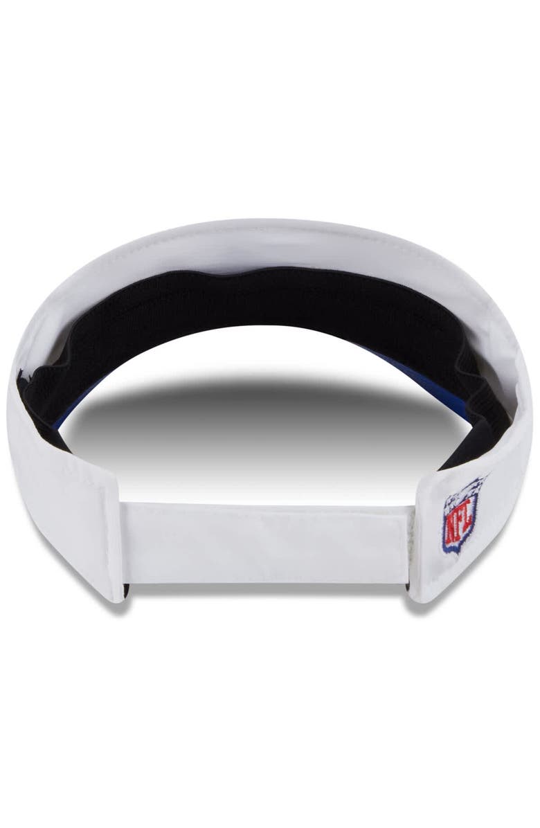 New Era Men's New Era White/Royal Buffalo Bills 2025 NFL Training Camp Adjustable Visor, Alternate, color, White