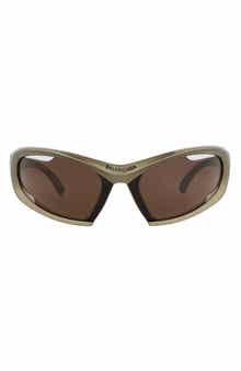 Balenciaga 78mm Geometric Sunglasses