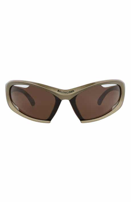Balenciaga 78mm Geometric Sunglasses