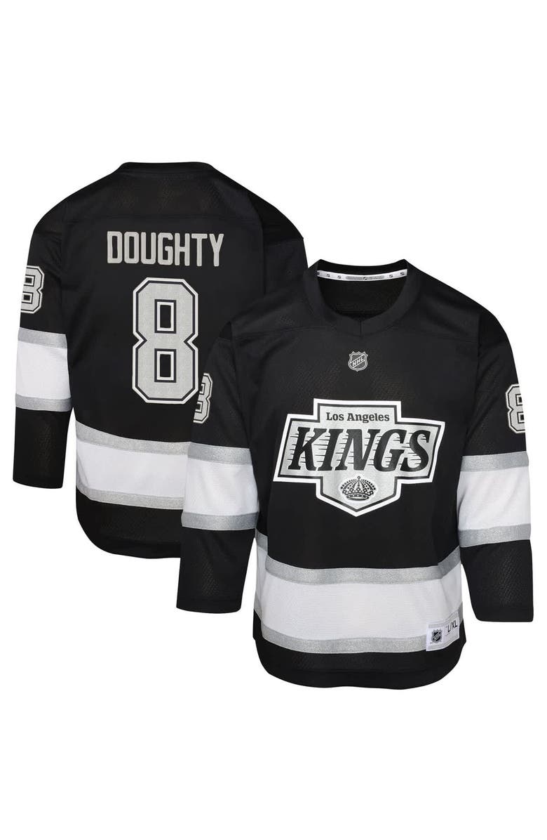 Outerstuff Youth Outerstuff Drew Doughty Black Los Angeles Kings Home Replica Player Jersey, Main, color, Black