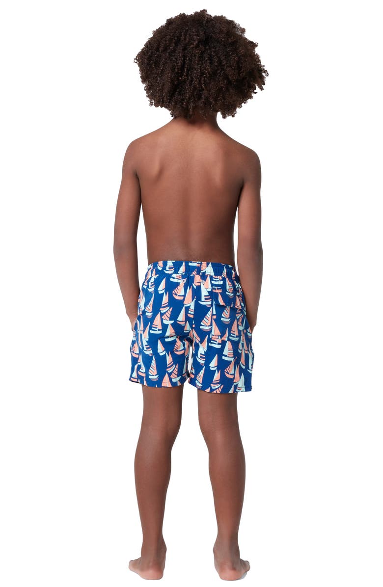 Tom & Teddy Kids' Boat Swim Trunks, Alternate, color, 
