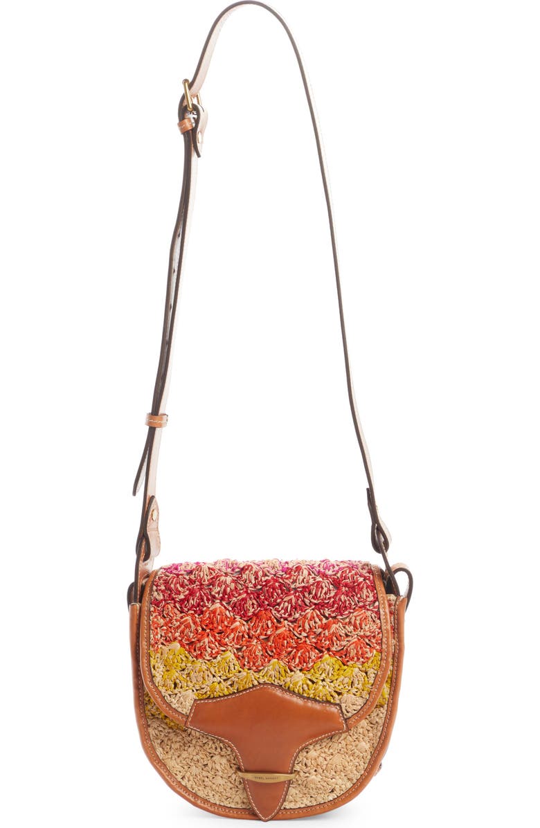 Isabel Marant Botsy Crochet Saddle Bag, Main, color,