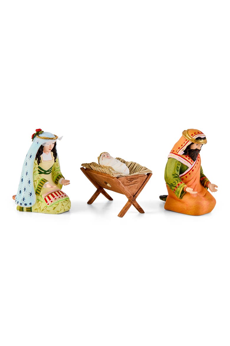 Patience Brewster 4-Piece Nativity Set, Alternate, color, MULTI