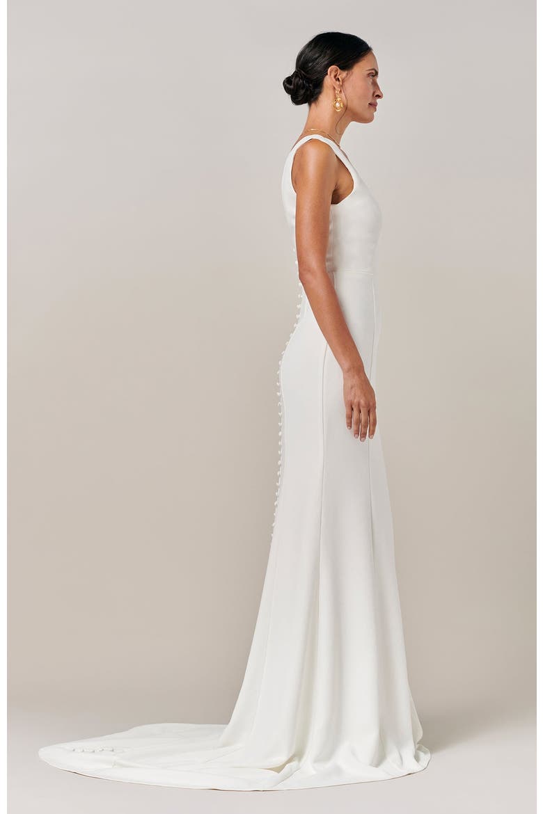 Viola Gown, Alternate, color, White