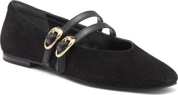 Alenia Perforated Mary Jane Flat
