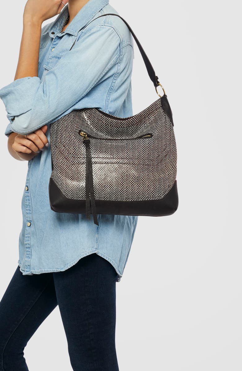 Aimee Kestenberg Bandit Convertible Hobo Bag, Alternate, color, Dotted Lizard