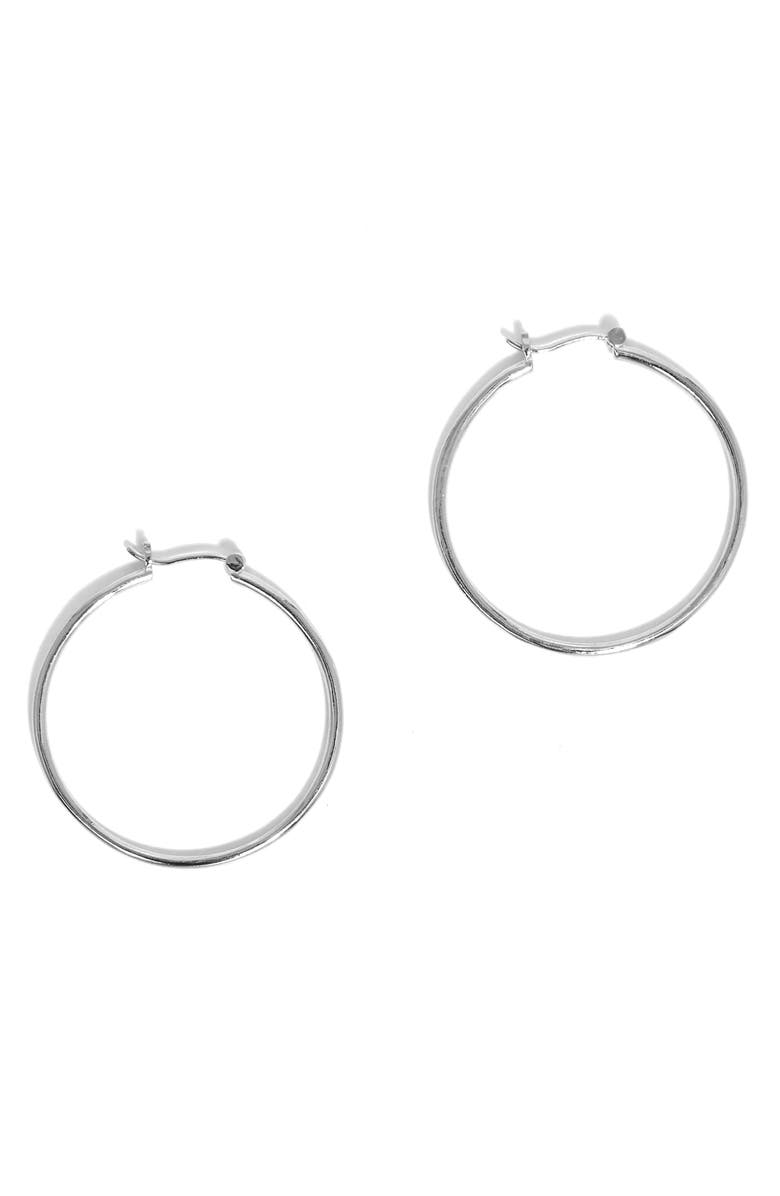Young Frankk Bailey Hoop Earrings, Main, color, 