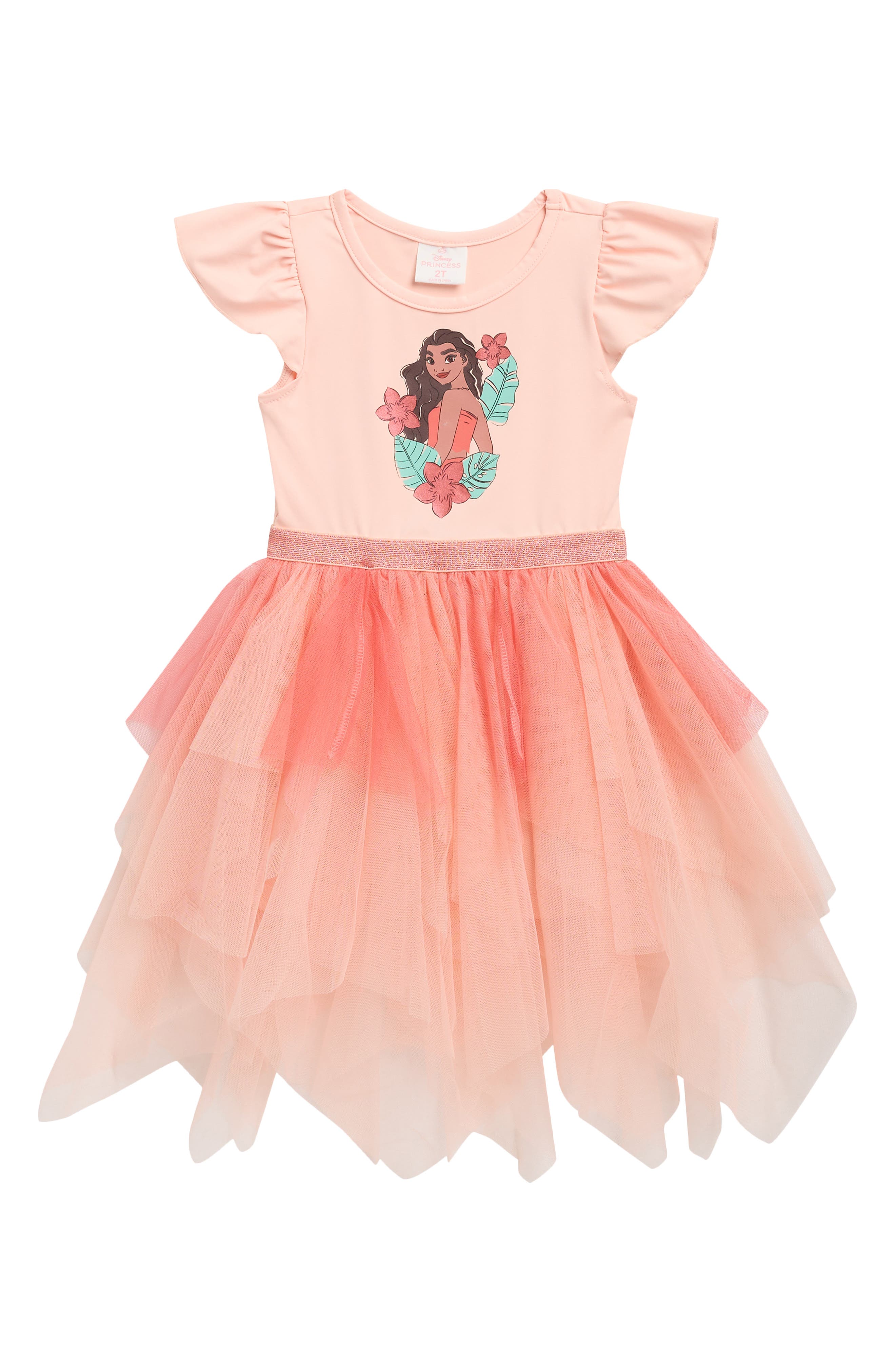 Happy Threads Kids' x Disney Moana Ballerina Tutu Dress