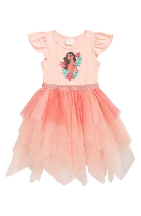 Kids' x Disney Moana Ballerina Tutu Dress (Toddler & Little Kid)