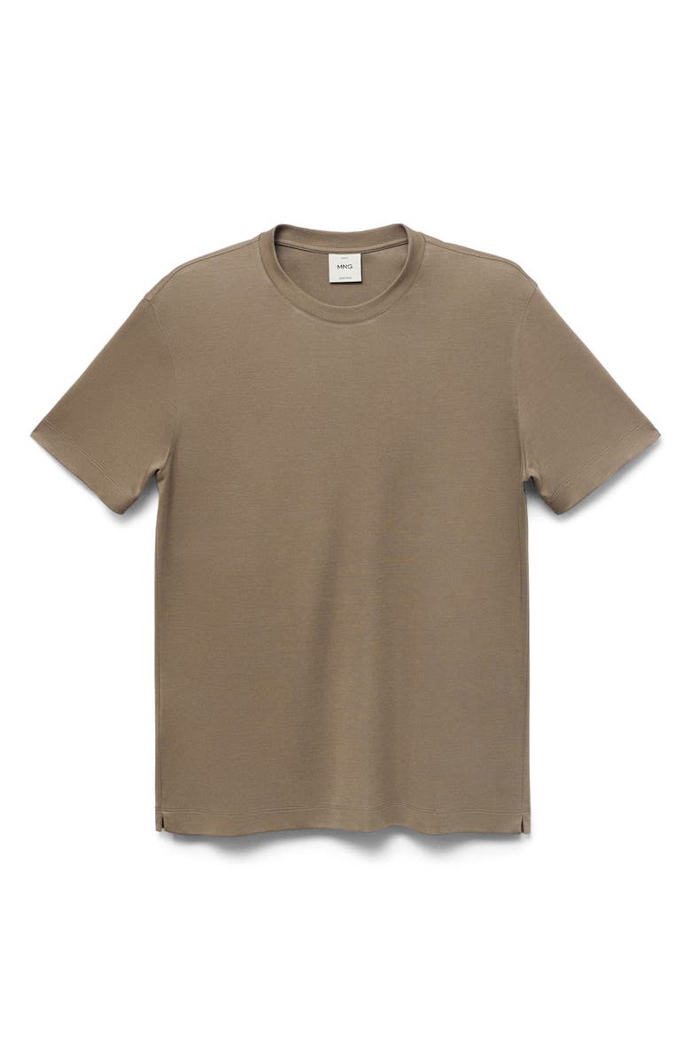 MANGO Lyocell Blend T-Shirt, Alternate, color,