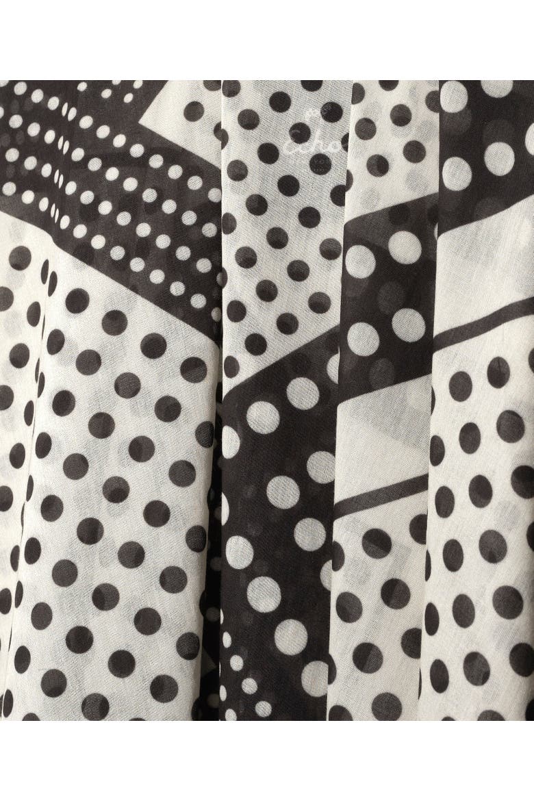 Dots Of Tulum Coverup, Alternate, color, Black