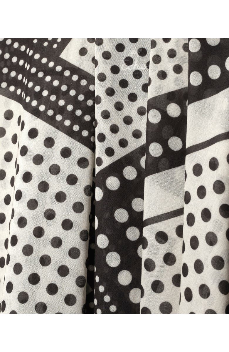 Echo Dots Of Tulum Coverup, Alternate, color, Black