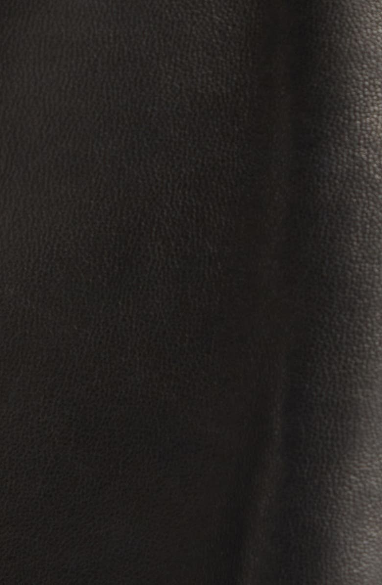 Rick Owens Leo Prothmann Leather Chaps, Alternate, color, Black