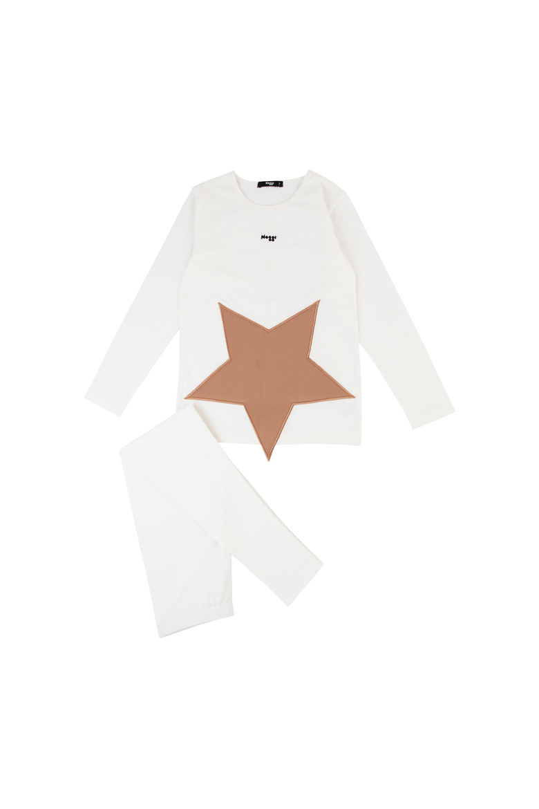 Puffy Star Loungewear, Main, color, Tan
