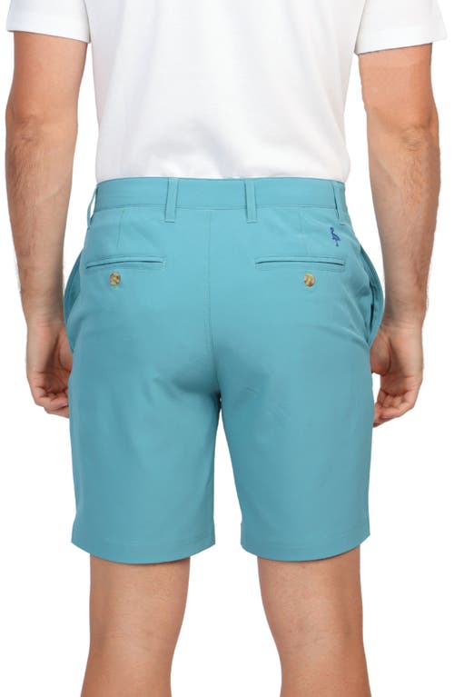 Tailorbyrd Solid Performance Shorts In Jade