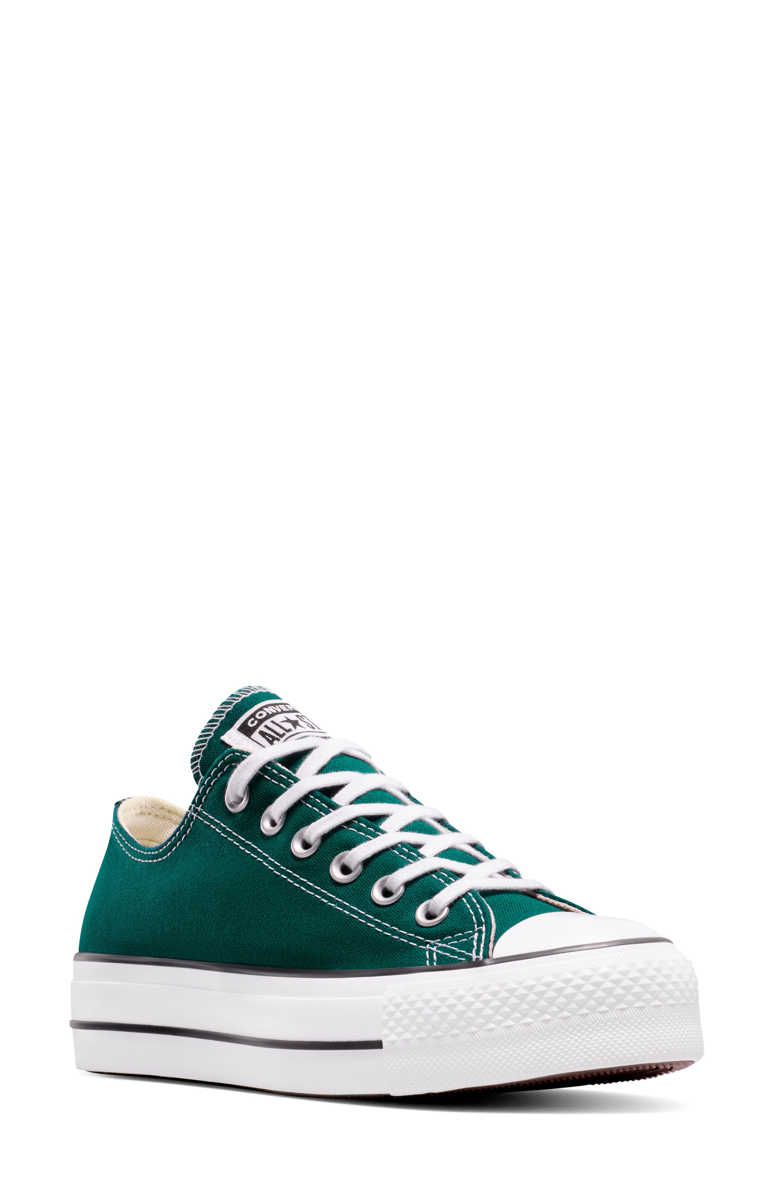 Converse Chuck Taylor All Star Lift Low Top Platform Sneaker, Main, color, Darkly Jaded/ White/ Black