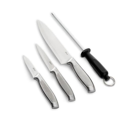Oster Edgefield Stainless Steel 4 Piece Cutlery Set In Silver