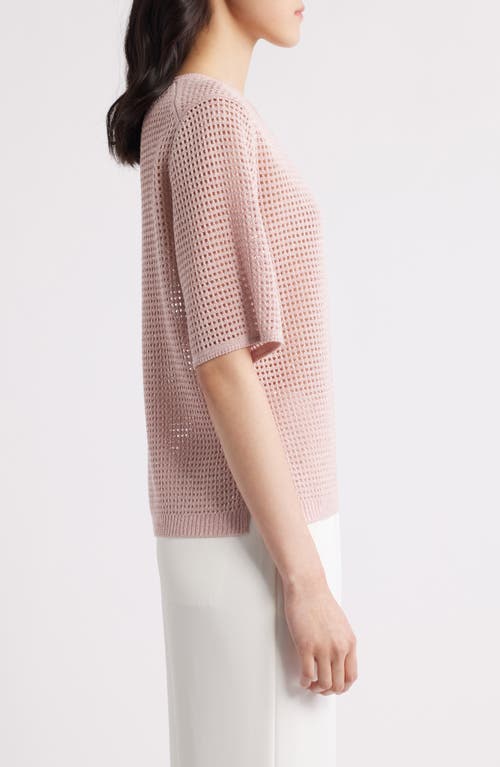 Kobi Halperin Crewneck Mesh-knit Sweater