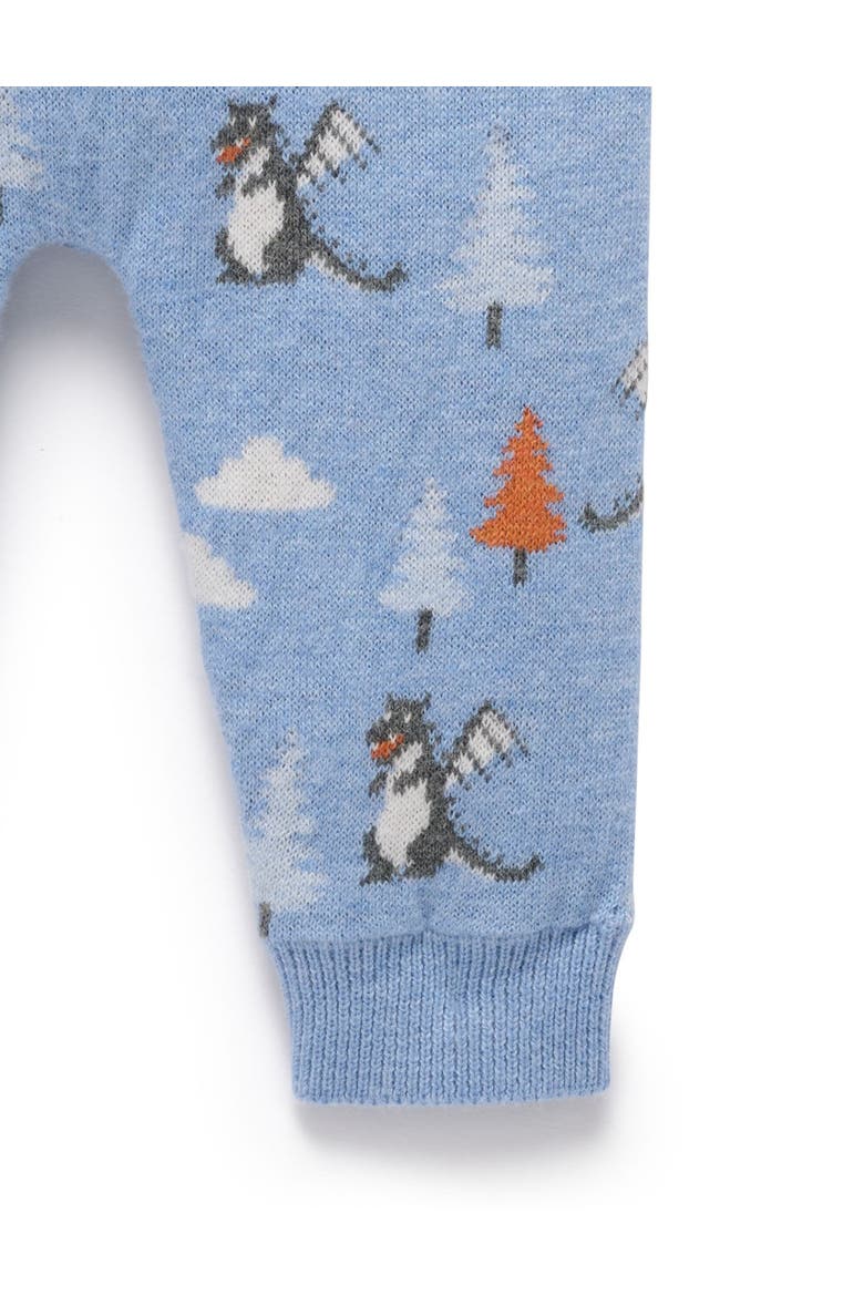 Magical Forest Knit Boys Leggings, Alternate, color, Forest Jacquard
